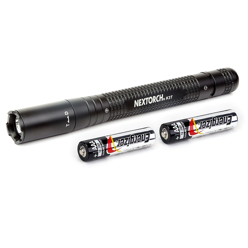 NEXTORCH K3T aerospace grade aluminum LED Penlight AAA battery compact robust waterproof outdoor torch