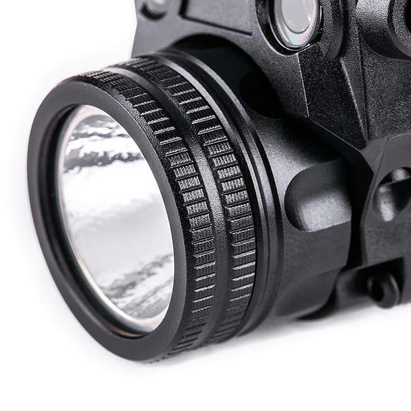 WL30 weapon tactical flashlight GREEN and IR LASER for army & police CR123A battery powered picatinny rail torch