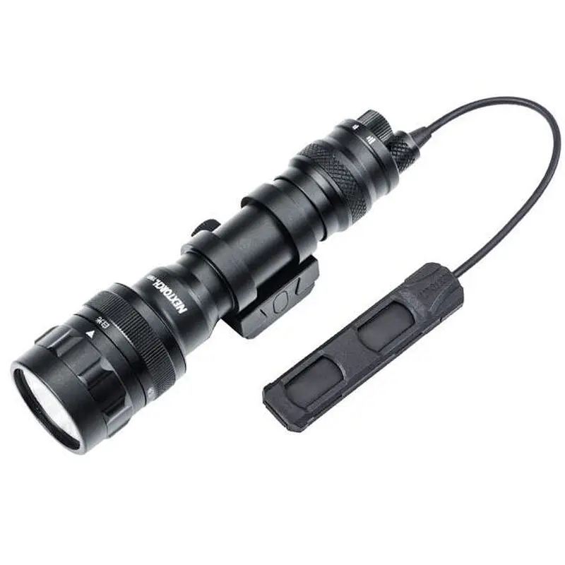 NEXTORCH WL50IR Dual LED weapon tactical flashlight WHITE and IR Infrared Light waterproof and shockproof army police torch