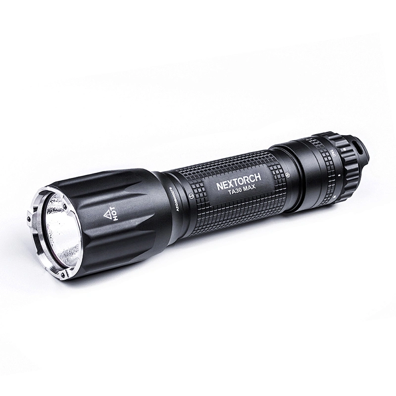 NEXTORCH TA30 MAX 2100 lumen ultra bright LED tactical flashlight waterproof shockproof police and army torch