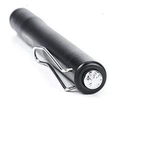 Pen light K3 200 lumen 2xAAA battery ultra bright EDC aluminum torch compact size clip flashlight waterproof