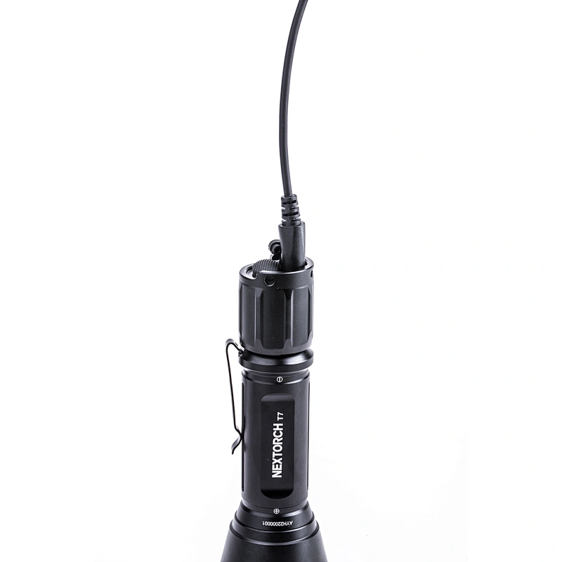 Nextorch T7 hunting flashlight set 900lumen rechargeable long range shooting flashlight