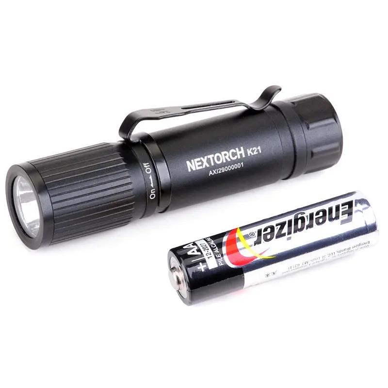 NEXTORCH  K21 mini keychain flashlight AA battery with magnetic base torch outdoor EDC torchlight