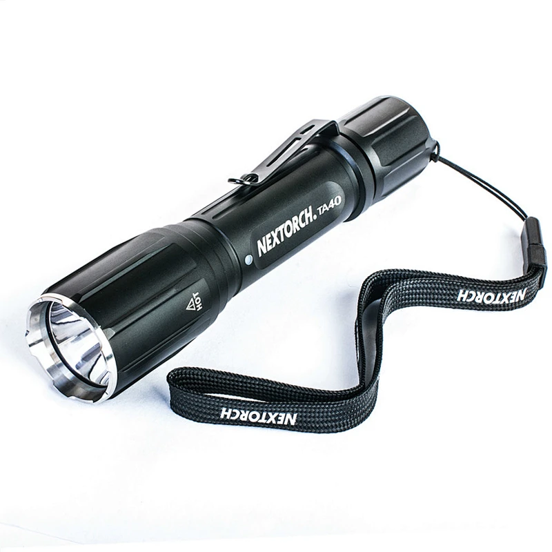 NEXTORCH TA40  1040 lumen Aluminum LED flashlight USB rechargeable waterproof shockproof tactical outdoor torch