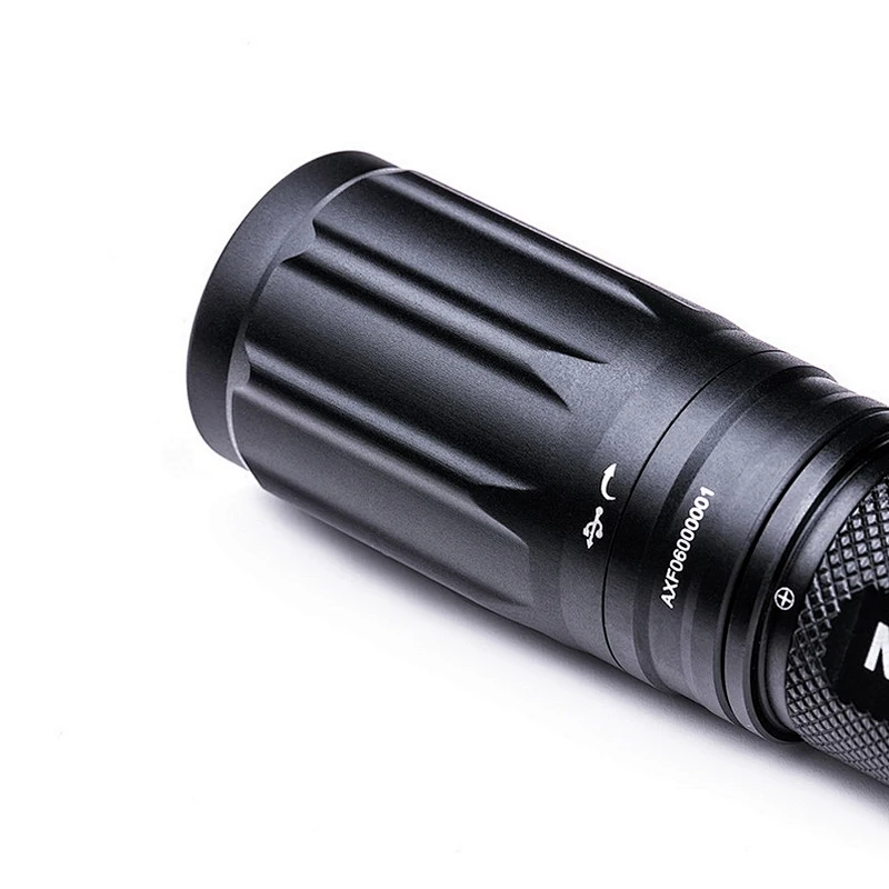 E51 V2.0 rechargeable flashlight high lumens 1400lm IPX8 waterproof small size  type-C direct quick charge torch 1x18650