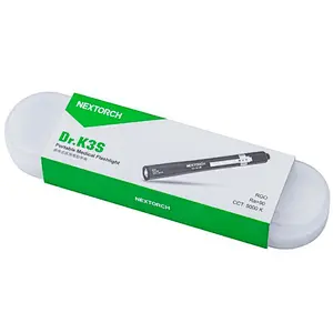 NEXTORCH K3S Medical LED Pen Light with Pupil Gauge - Doctor Healthcare Nursing School Students Young Mums Torch