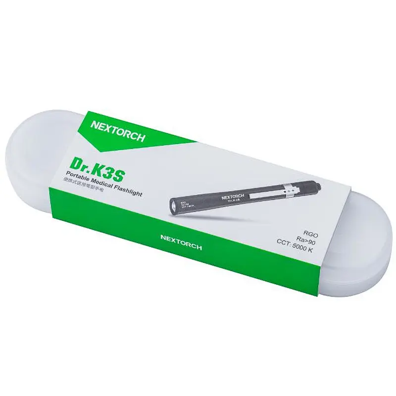 NEXTORCH K3S Medical LED Pen Light with Pupil Gauge - Doctor Healthcare Nursing School Students Young Mums Torch