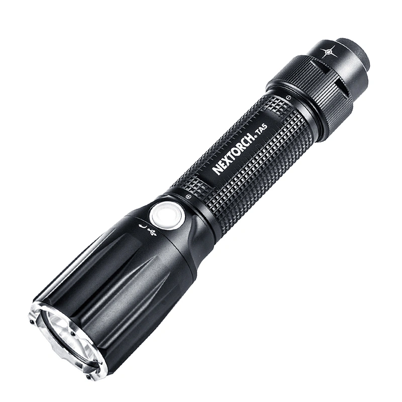 NEXTORCH TA5 Strong Aluminum Tactical LED flashlight 900lumen USB rechargeable glass breaker waterproof army police torch
