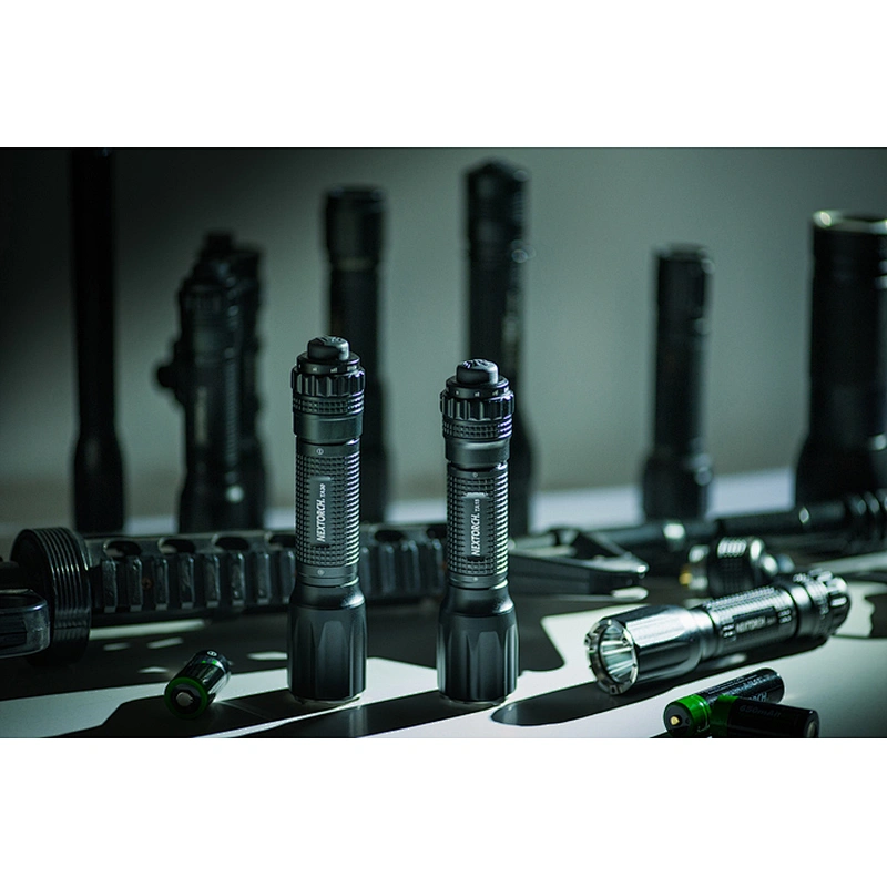 NEXTORCH TA15 Compact Strong Aluminum Tactical LED flashlight glass breaker army police various battery compatible torch