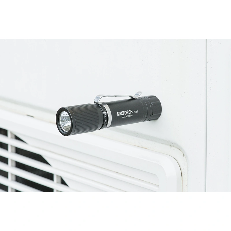 NEXTORCH  K21 mini keychain flashlight AA battery with magnetic base torch outdoor EDC torchlight