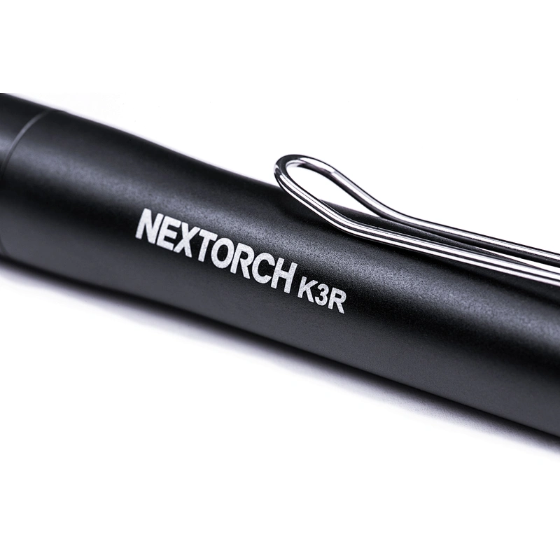NEXTORCH K3R super bright LED flashlight 350 lumen type C rechargeable penlight EDC pocket light