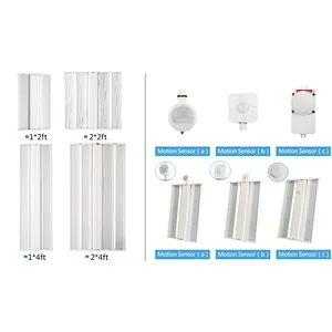 China Super Lumen High Bay LED-Leuchten Lineare Deckenbefestigung 160lm / W 100W Lager Industrieleuchten