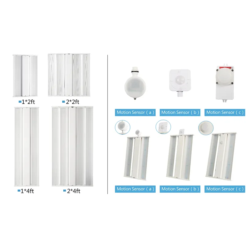 China Super Lumen High Bay LED-Leuchten Lineare Deckenbefestigung 160lm / W 100W Lager Industrieleuchten