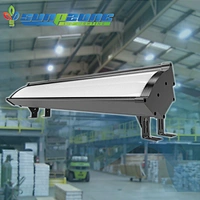 DLC ETL Industrial IP65 Waterproof Lamp 100W LED Linear High Bay Light