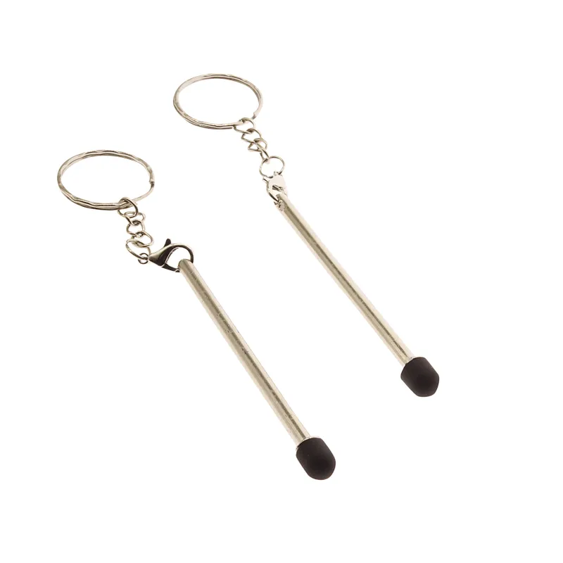 Stylus pen with key ring This personal protective equipment (PPE) for the public provides a touch-free solution for various public surfaces.
