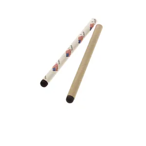 A one-time use disposable stylus constructed with eco-friendly material that functions with all capacitive touch screens and physical buttons.