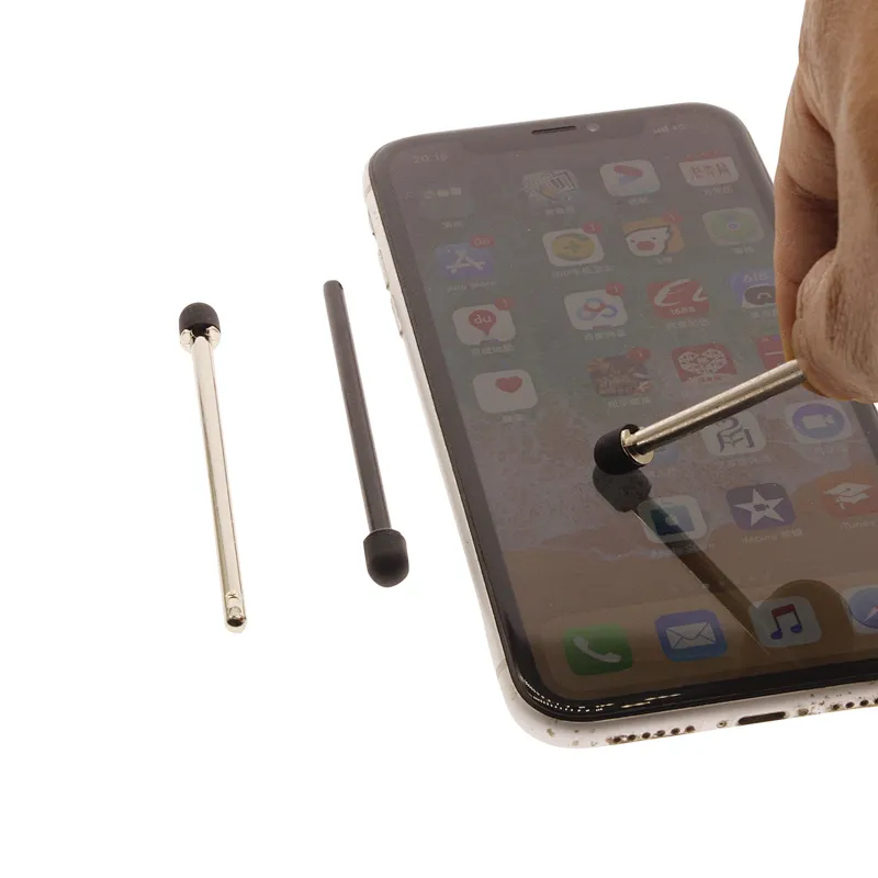 Simple disposable pen, compatible with 95% of the electronic screen, instead of finger to screen contact, reduce the risk of public health transmission