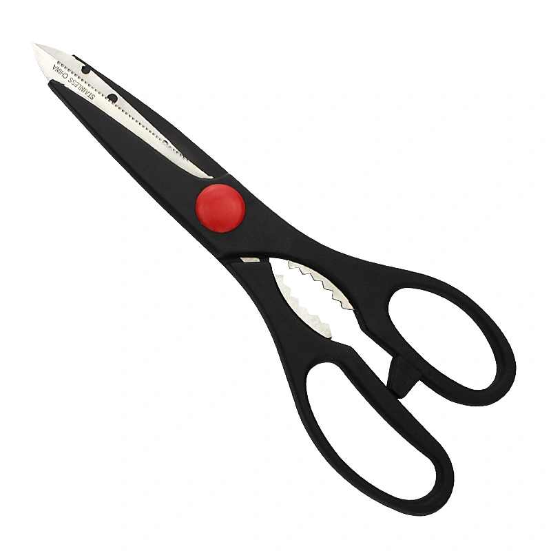 Heavy duty stainless steel multipurpose utility kitchen scissors