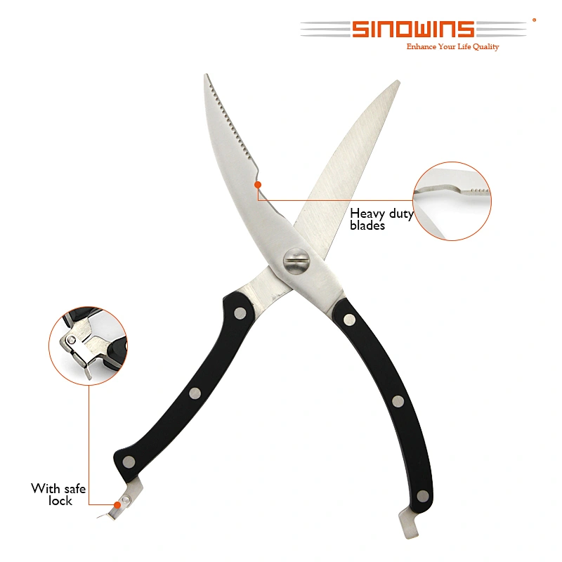 Ergonomically designed  Kitchen Scissors Poultry Shears