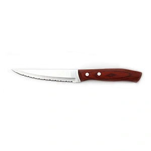 Wood handle kitchen tools of Steak knife