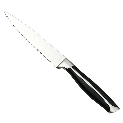 Restaurant Tableware Stainless steel Serrated Steak Knife with ABS handle