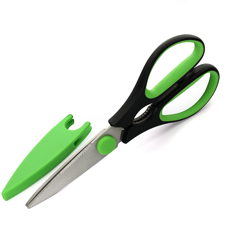 Heavy Duty Kitchen Tools Utility stainless steel kitchen scissors with sheath