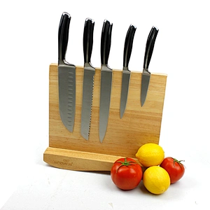 Amazon hot sale Forged stainless steel Kitchen knife set with POM handle