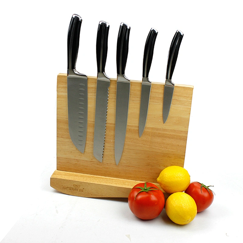 Amazon hot sale Forged stainless steel Kitchen knife set with POM handle