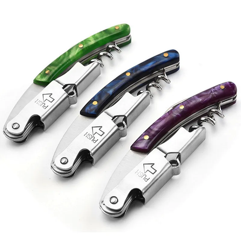 Amazon best sale Stainless Steel gift promotional item Wine Opener Corkscrew