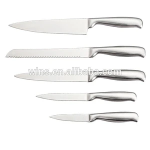 Wholesale Hollow handle stainless steel Kitchen knife set
