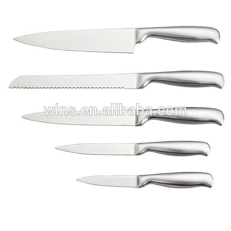 Wholesale Hollow handle stainless steel Kitchen knife set