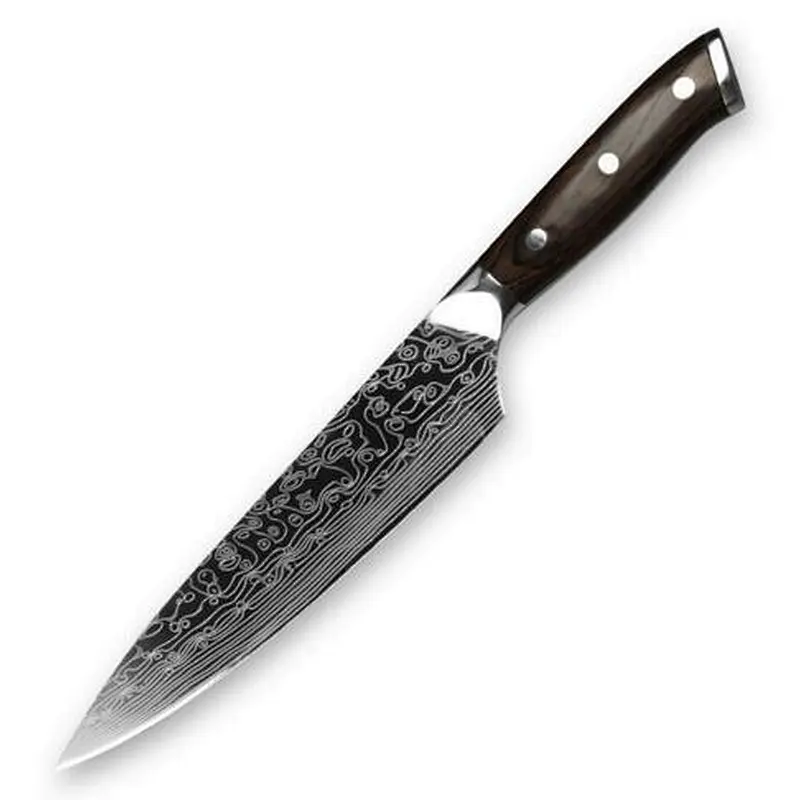 Best Choice for Home Kitchen laser damascus patten Kitchen chef knife