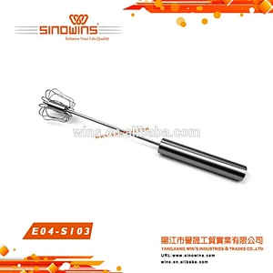 Promotion High Quality Nice Design Full Stainless Steel Egg Whisk