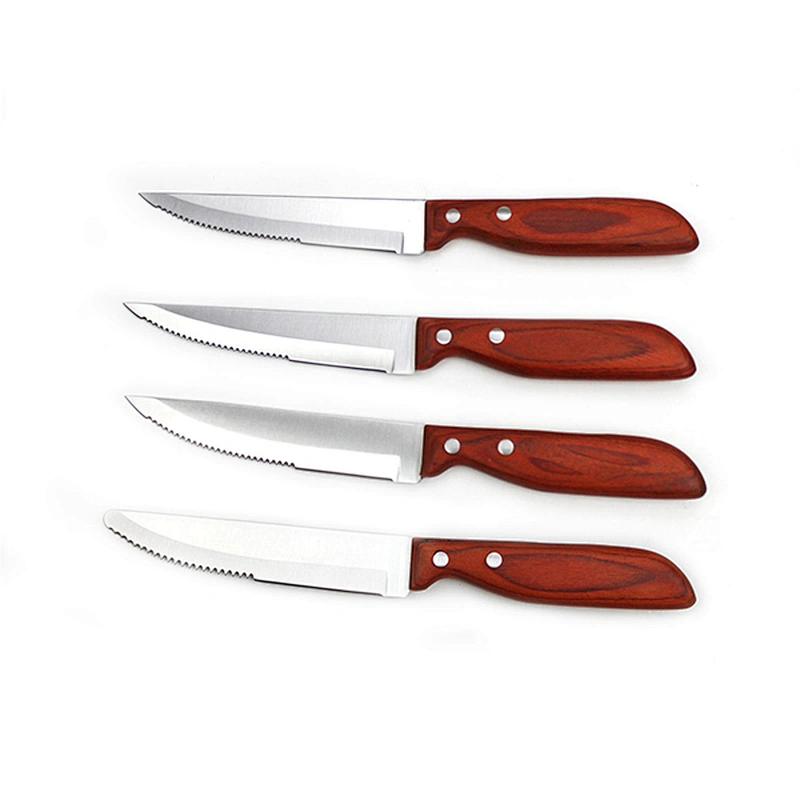 Professional OEM ODM Serrated Edge Steak Knife for Home