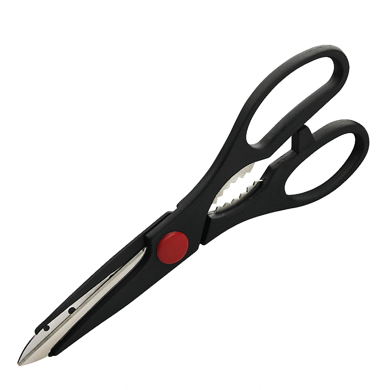 Heavy duty stainless steel multipurpose utility kitchen scissors