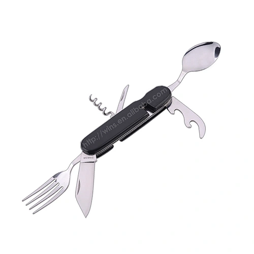 Detachable Flatware Tableware Pocket Kits for Hiking Survival Camping Travel cutlery set