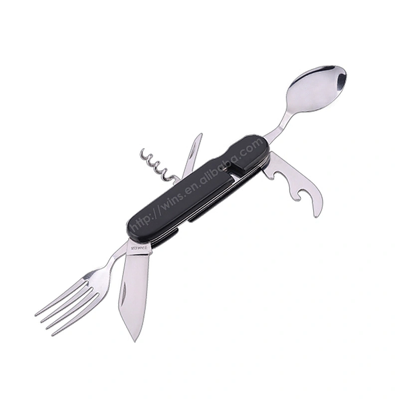Detachable Flatware Tableware Pocket Kits for Hiking Survival Camping Travel cutlery set