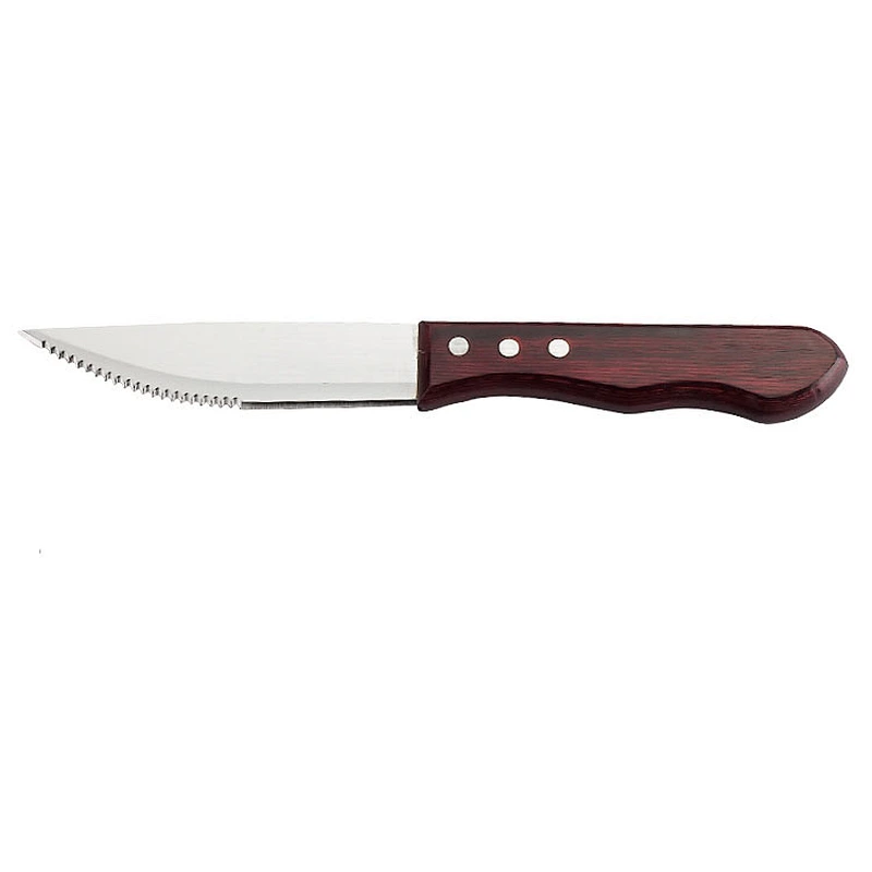 Premium quality steak knife with Pakkawood handle