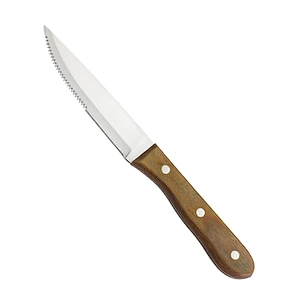 Premium Food Grade Stainless Steel 3CR13 Serrated Steak Knife