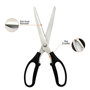 Best 10 inch Kitchen Scissors Rust-Resistant Heavy Duty Utility Kitchen Shears