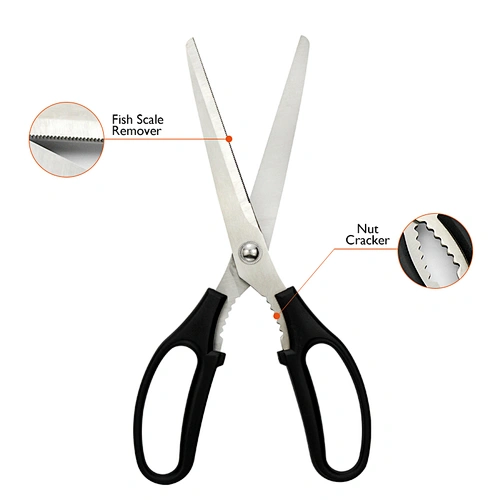 Best 10 inch Kitchen Scissors Rust-Resistant Heavy Duty Utility Kitchen Shears
