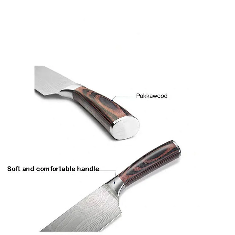 Ultra Sharp Kitchen Chefs Cooking Knife Made of High Carbon Stainless Steel