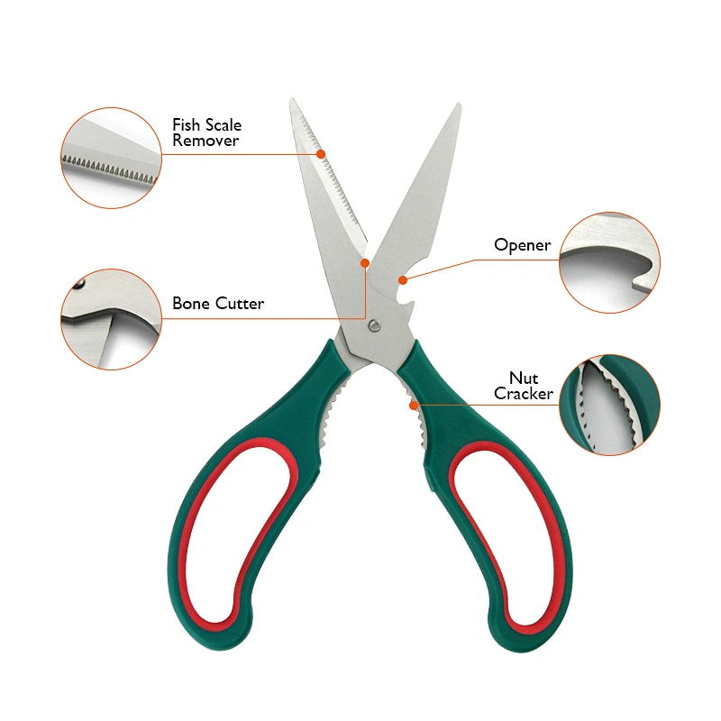 Heavy Duty Kitchen Scissors Cooking Utility Scissors Culinary Scissors Multifunctional Shears