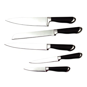 5 pcs stainless steel cooking kitchen knife set