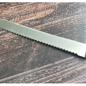 Stainless steel Kitchen knife 8 inch bread knife with Rubber spraying handle