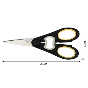 Ergonomic design  Sharp Cutting Scissors  Kitchen Shears with Soft Grip Handle