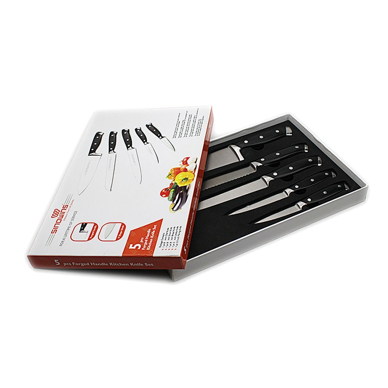 High Class extremely sharp forged blade with full tang kitchen knives