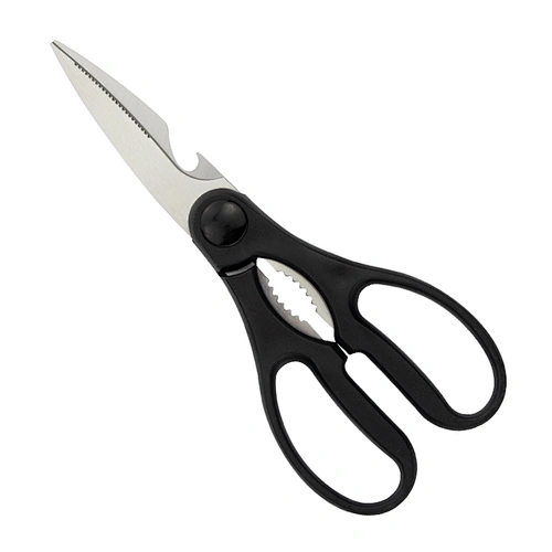 Super-sharp Stainless Steel Heavy Duty Multi Kitchen Shears with opener on the blade