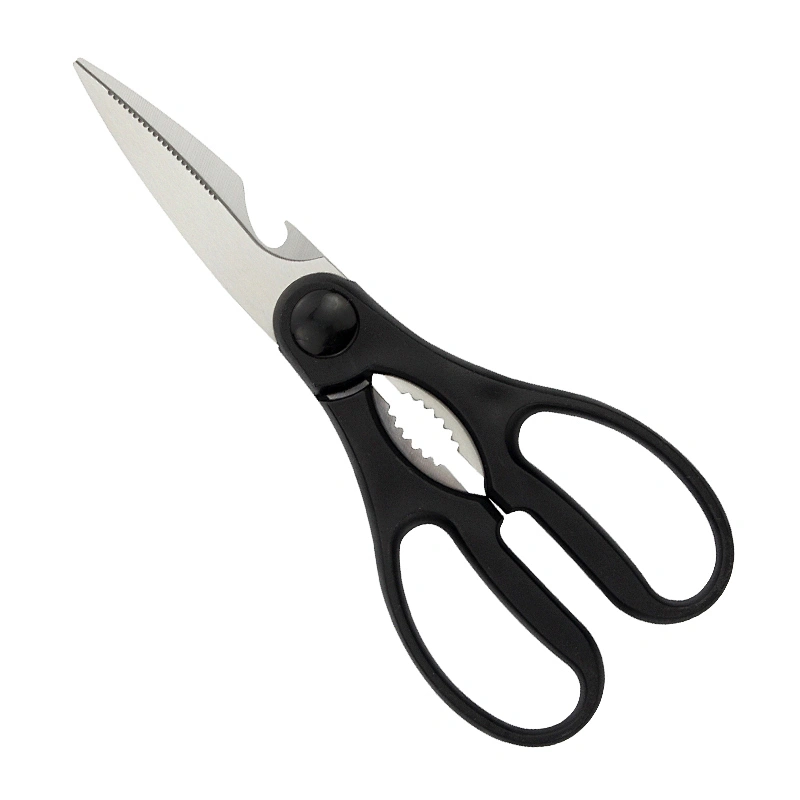 Super-sharp Stainless Steel Heavy Duty Multi Kitchen Shears with opener on the blade