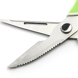 Multipurpose Stainless Steel Kitchen Shears Culinary Scissors 8 in 1 Household Scissors with Magnetic Holder